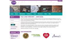 Desktop Screenshot of crochet.org
